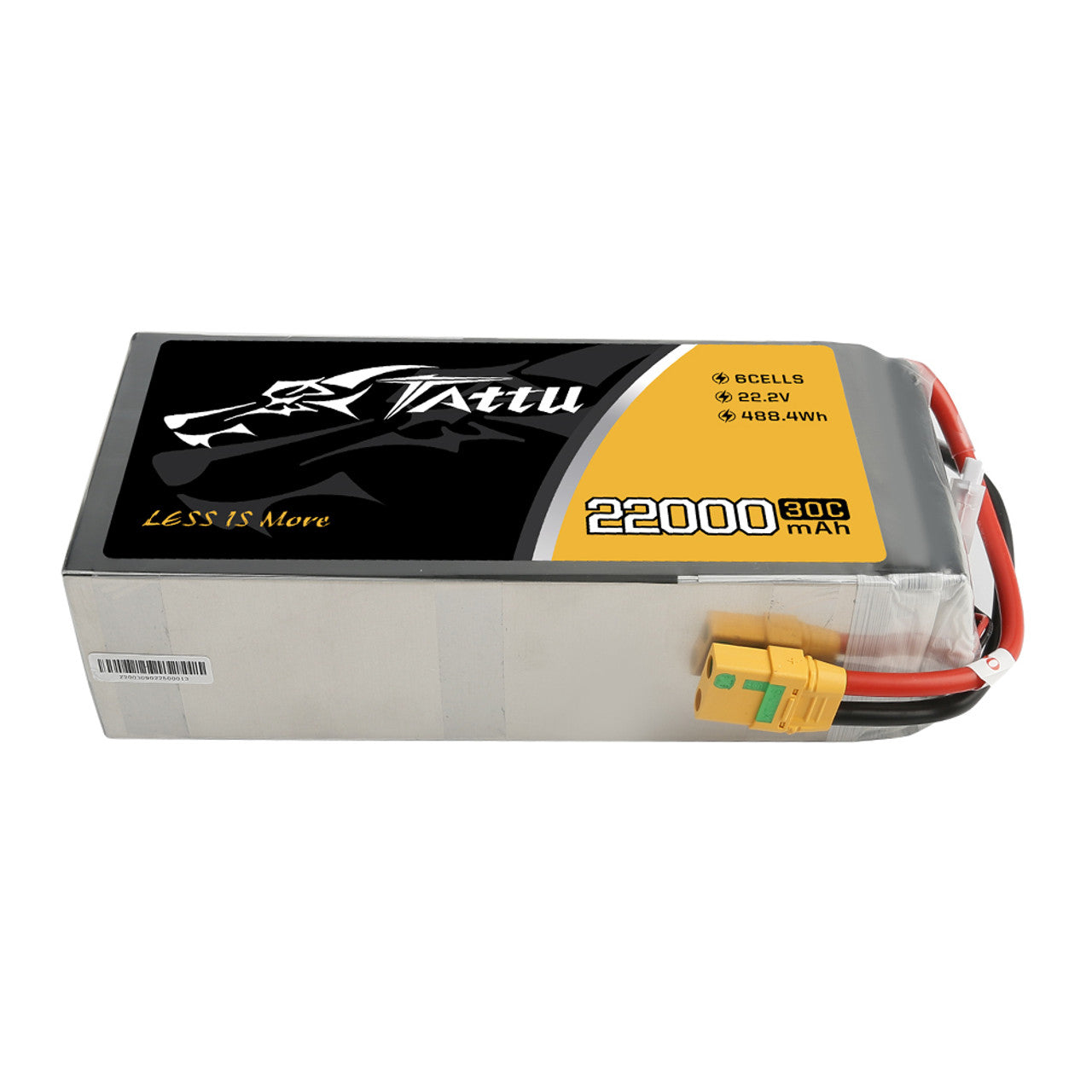 Batterie Tattu 22000mAh 6S LiPo 22.2V 25C – XT90