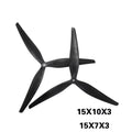 Hélices HQProp 15 pouces 3 pales (1 paire / 2 pièces CW+CCW)