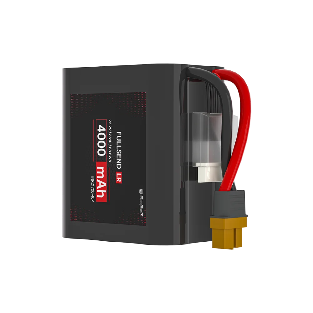 Batterie iFlight Fullsend 6S 4000mAh Li-Ion 22.2V – XT60 – Endurance longue distance pour FPV 7"