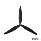 Hélices HQProp 15 pouces 3 pales (1 paire / 2 pièces CW+CCW)