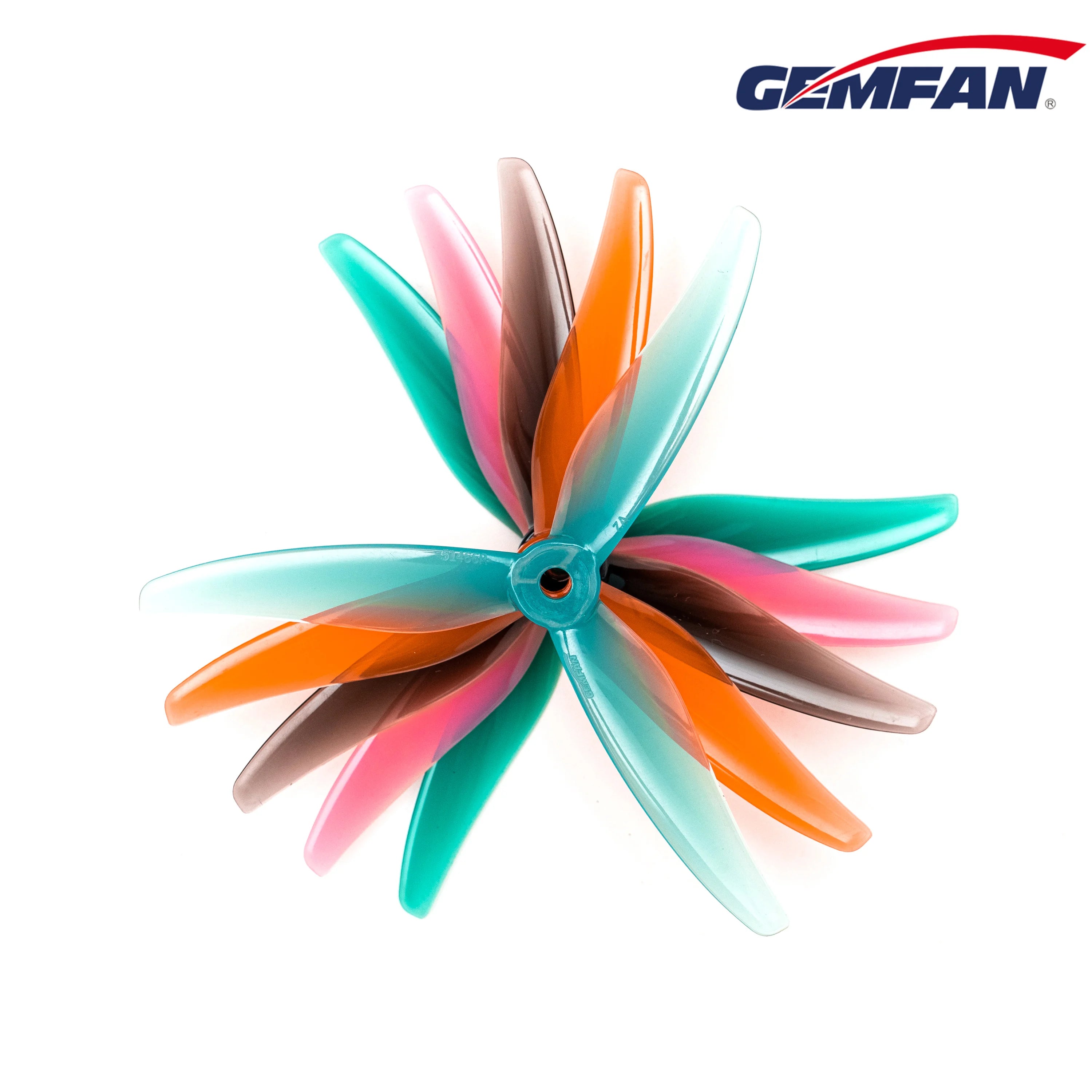 Hélices Gemfan Hurricane 51466 V2 MCK – 5 pouces 3 pales (4 pièces / 2 paires CW+CCW)