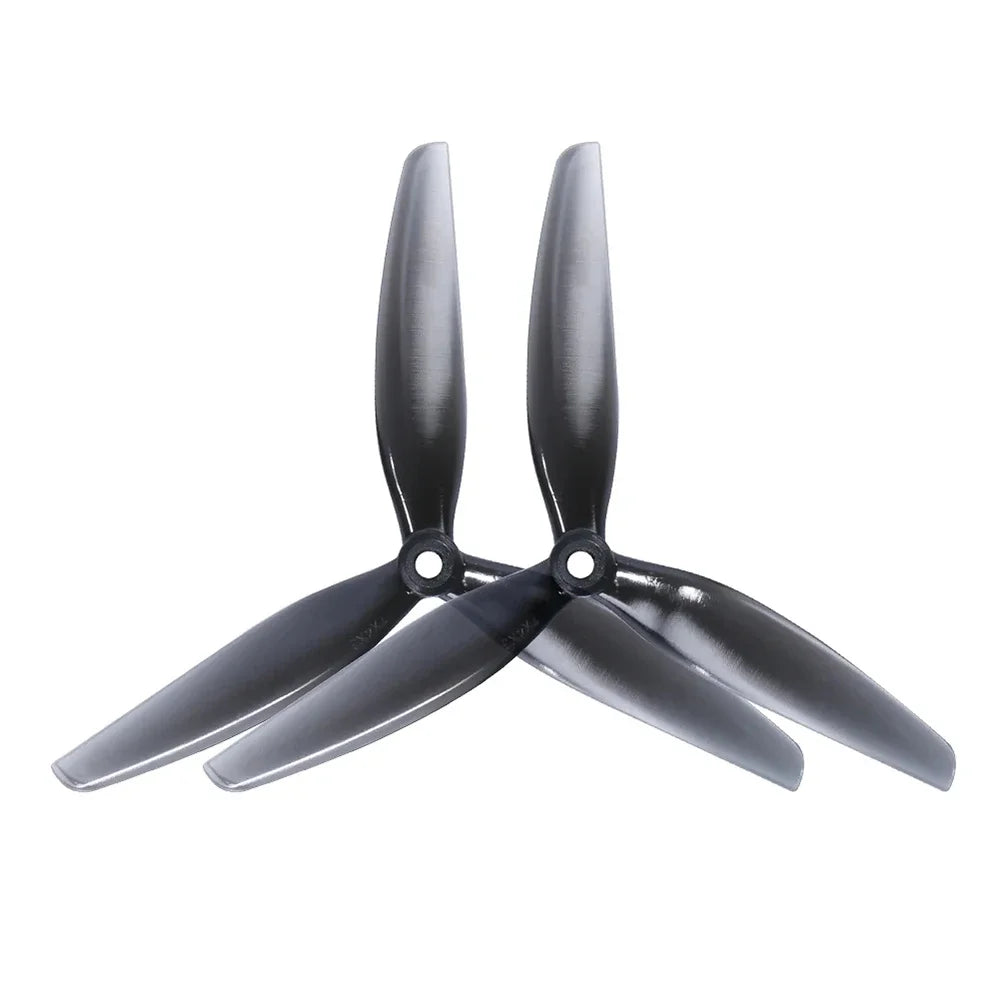 Hélices HQProp 7040 – 7 pouces 3 pales (4 pièces / 2 paires CW+CCW)
