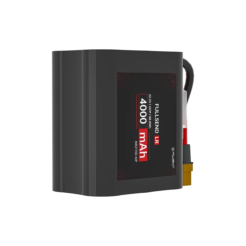 Batterie iFlight Fullsend 6S 4000mAh Li-Ion 22.2V – XT60 – Endurance longue distance pour FPV 7"
