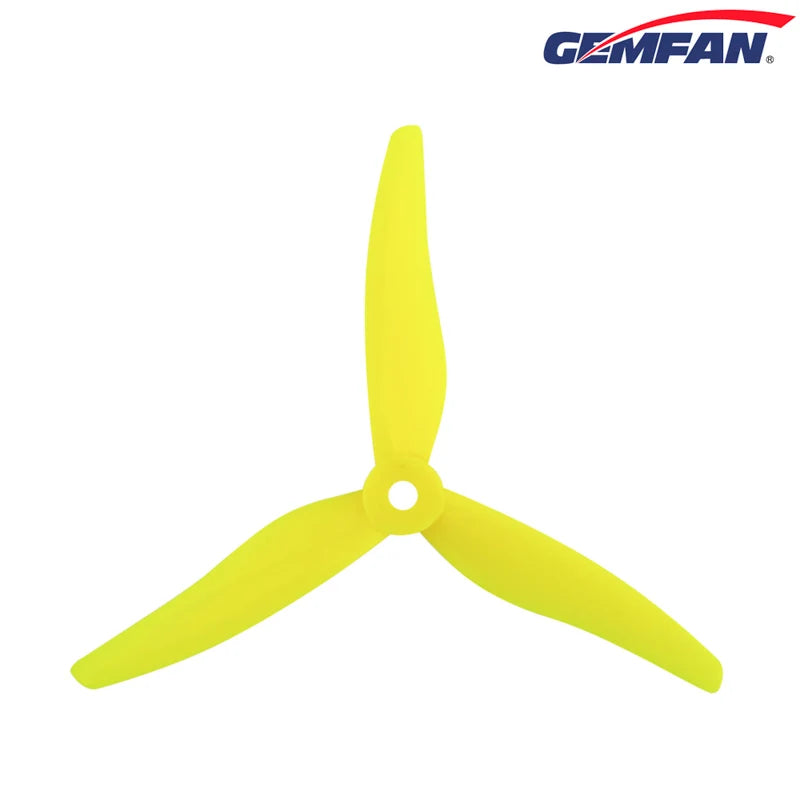 Hélices Gemfan Hurricane 51466 V2 MCK – 5 pouces 3 pales (4 pièces / 2 paires CW+CCW)