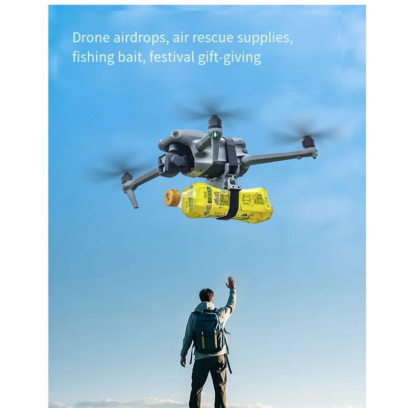 Système de largage FPV – Airdropper BTLIFE Light-Sensing pour DJI Mavic 2/ 3/ 3 Pro/ Air 2/2s/3