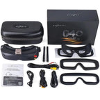 Skyzone SKY04O Pro – Lunettes FPV OLED 1920x1080 + Steadyview 5.8GHz 48CH DVR Head Tracker